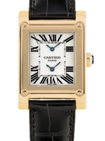 Cartier CPCP Tank à Vis Dual Time Ref 2916