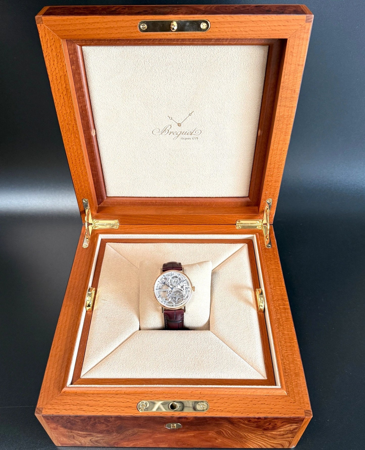 Breguet Classique Tourbillon Squelette Ref 5395BR