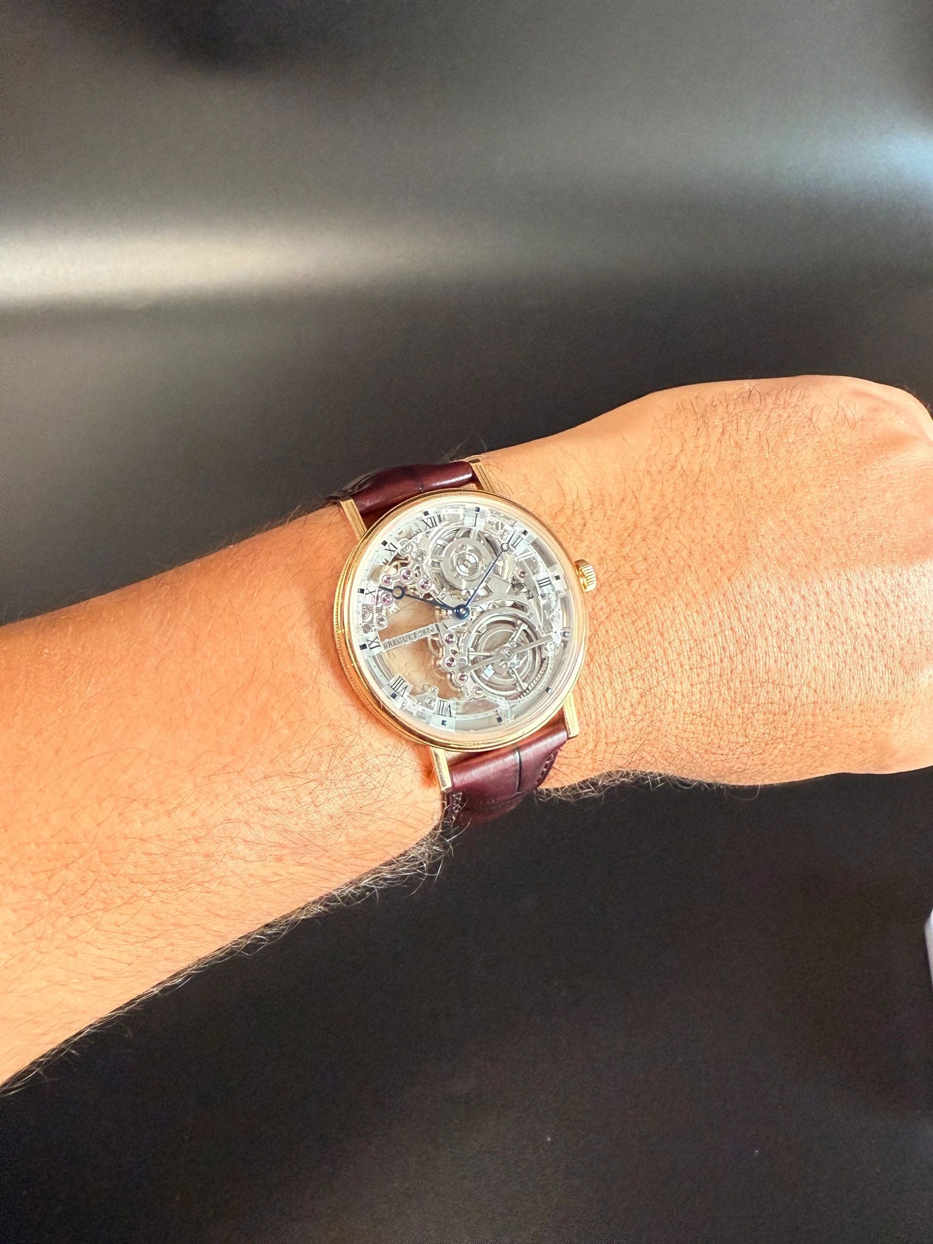 Breguet Classique Tourbillon Squelette Ref 5395BR