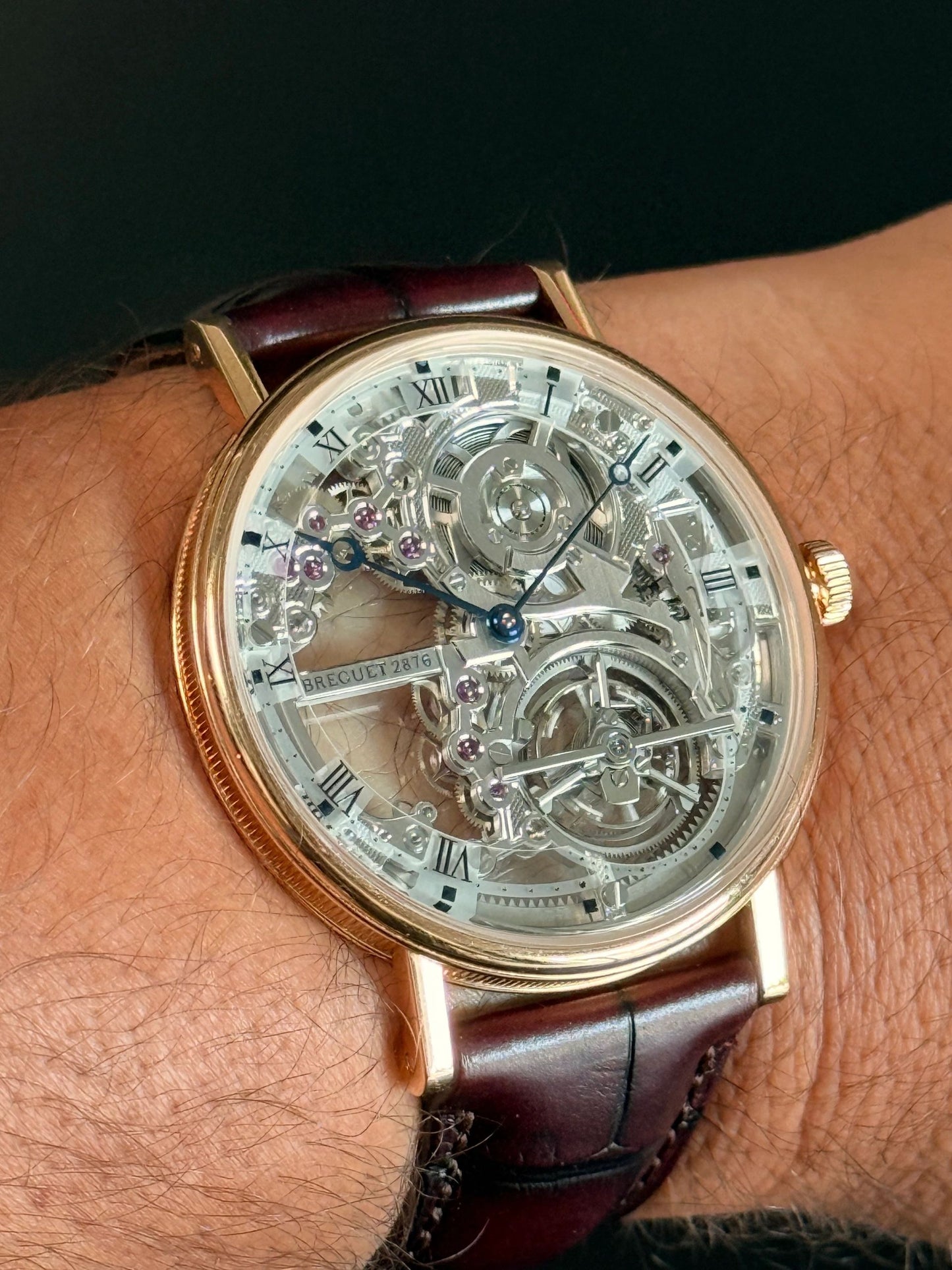 Breguet Classique Tourbillon Squelette Ref 5395BR