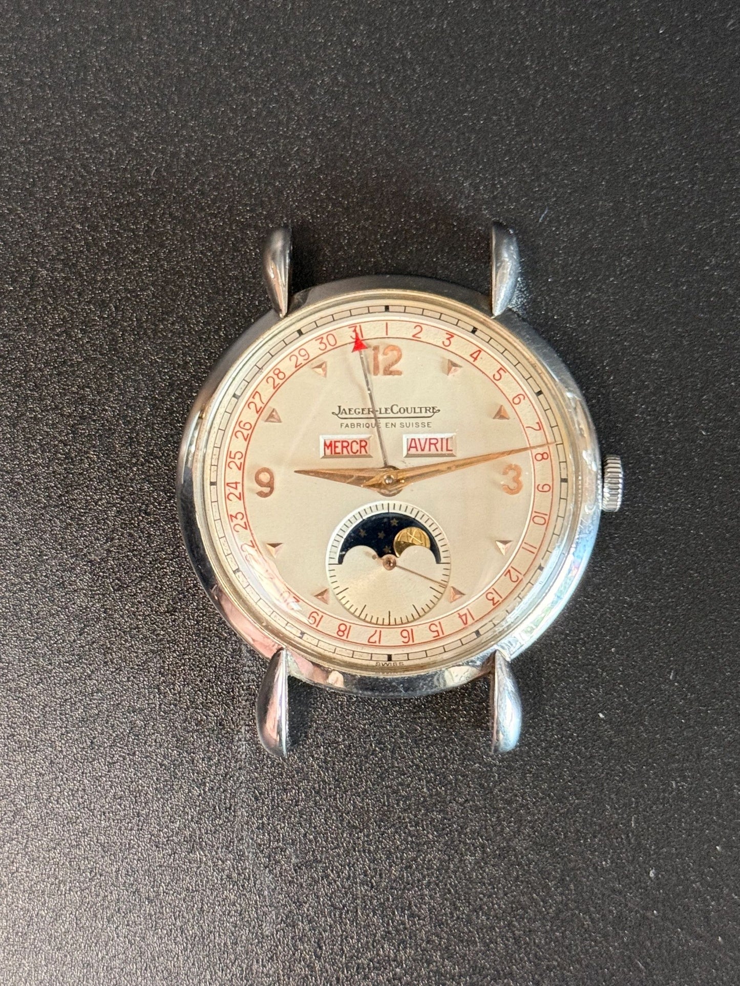 Jaeger LeCoultre Trible French Calendar Moonphase