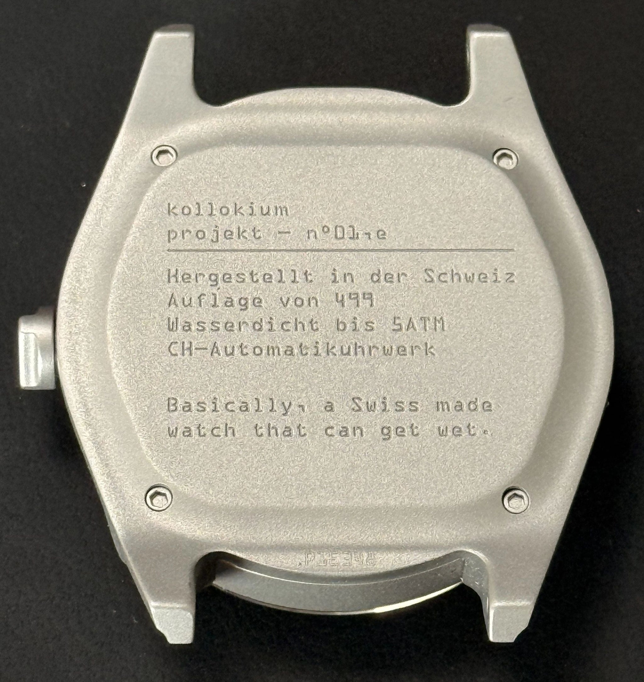 Kollokium Project 01 "E1" (SOLD)