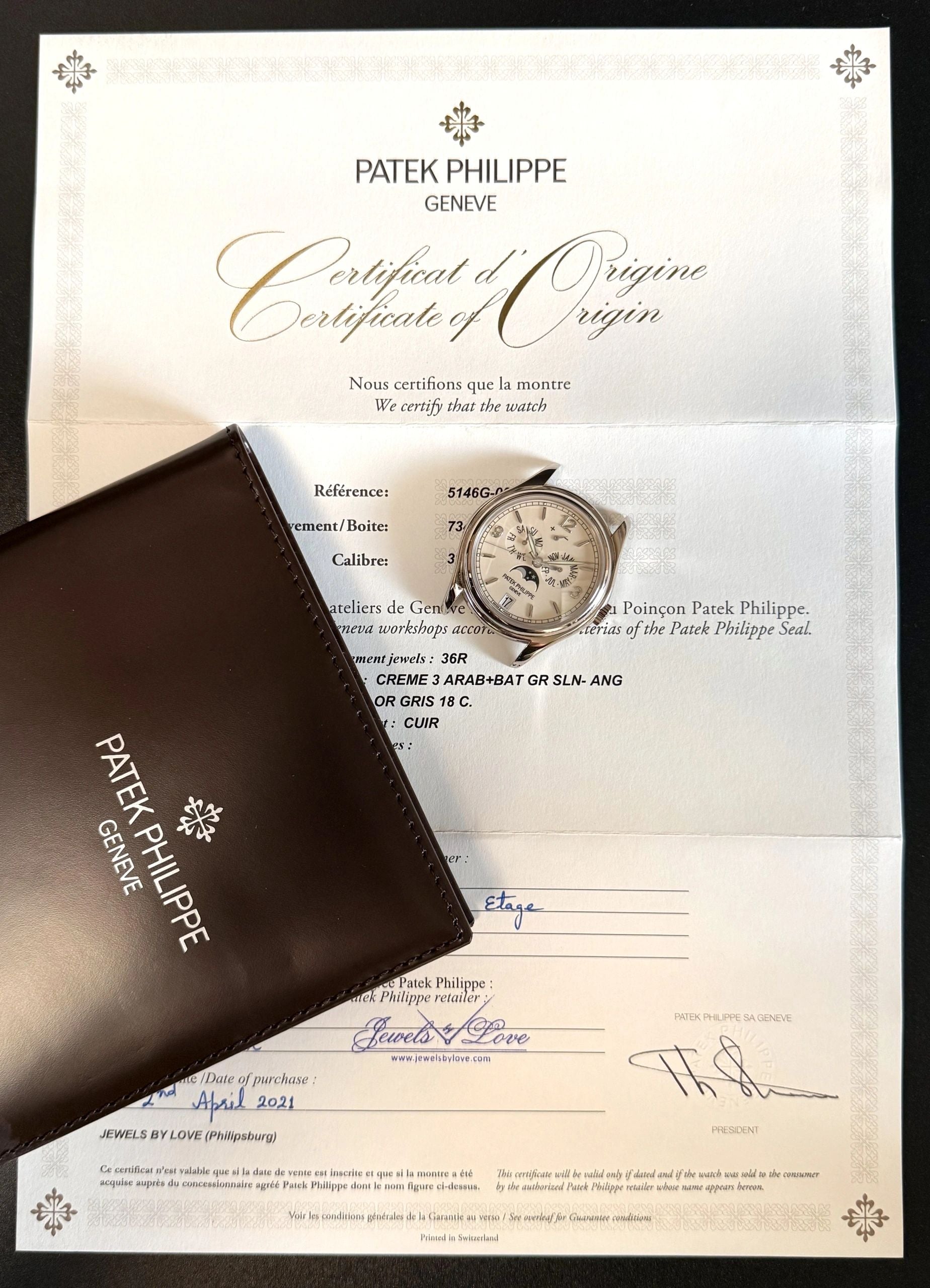 Patek Philippe Annual Calendar Ref. 5146G-001